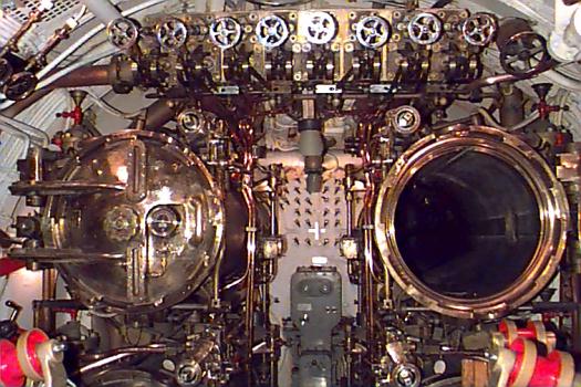 a look at the Forward Torpedo Room